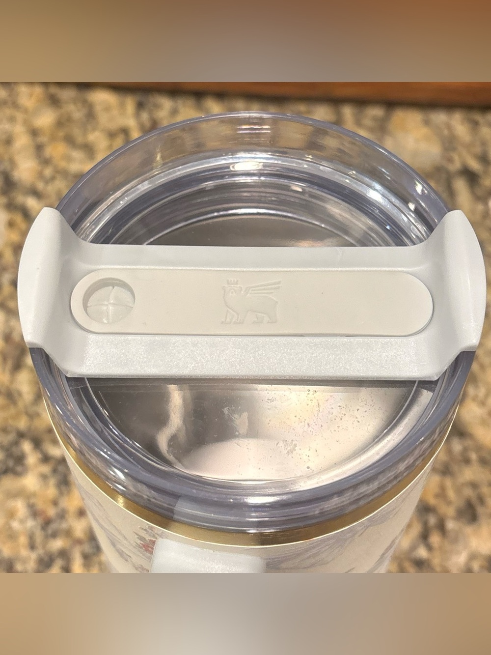 Stanley x Love Shack Fancy Tumbler 40 Oz In Rosa Beaux Blue Excellent Condition - Picture 7 of 10